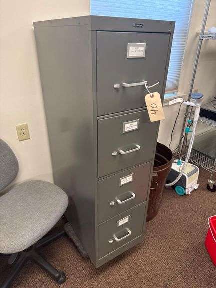 4 Drawer Vertical File Drawer