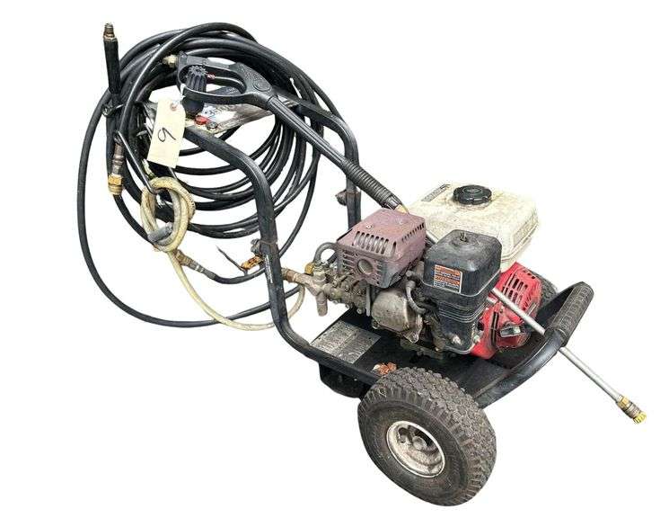 EX-CELL Pro Line Pressure Washer - Model EXPRO2530 - 2500 PSI - Honda GX200 Engine image