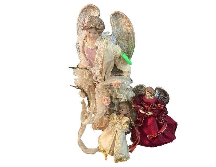 Paper Mache Angels Tallest One 28”