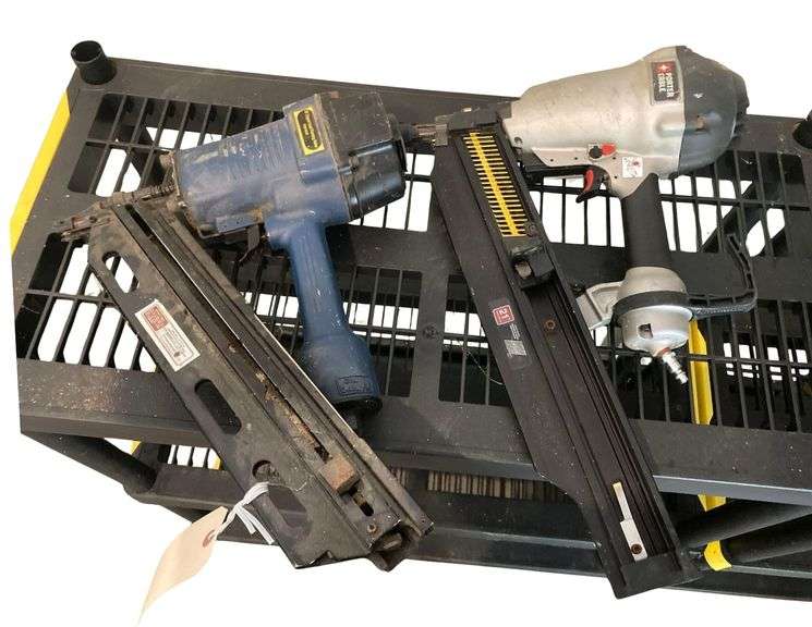 Central Pneumatic Contractor Series Clipped Head Framing Nailer and Porter Cable Nailer