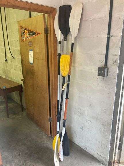 4 Kayak Paddles, Including 2 Ozark Trails