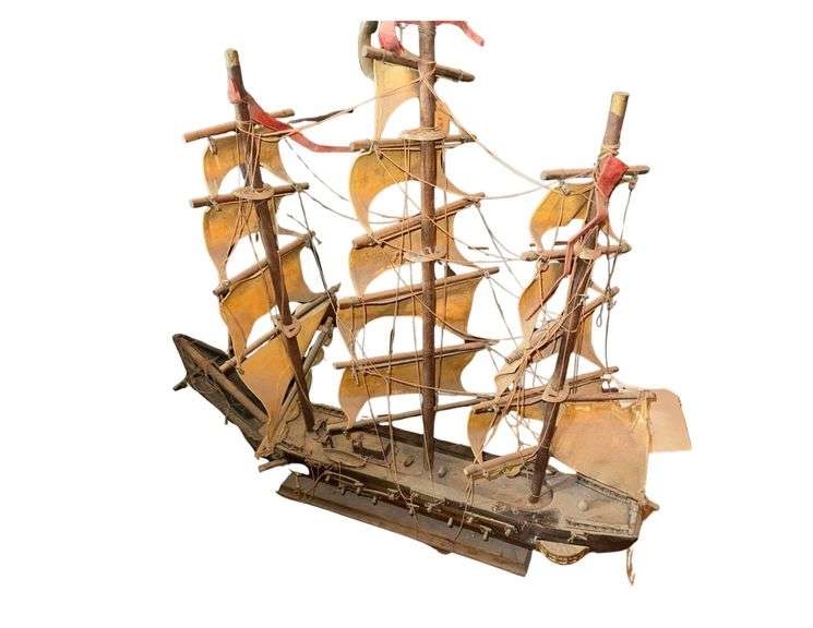 Model Ship 24 in. L. X 22in. H.