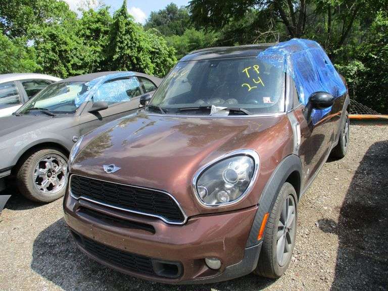 BROWN, 2014, MINI COOPER COUNTRYMAN, WMWZC5C51EWM17664,  ,