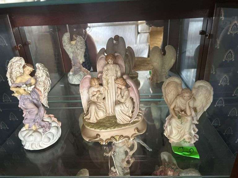 Various Angel Figurines 5 inches to 8 inches image