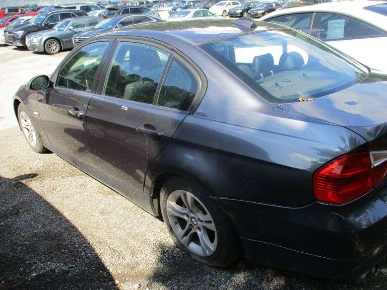 GRAY, 2008, BMW 3 SERIES, WBAVC93558K036398,  ,