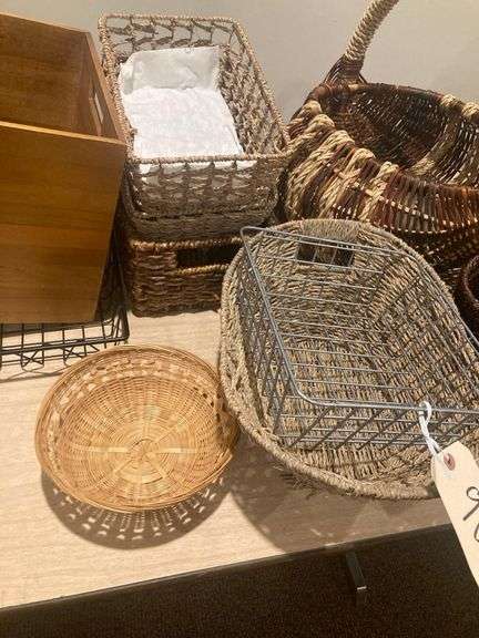 Bread Baskets, Wooden Crate