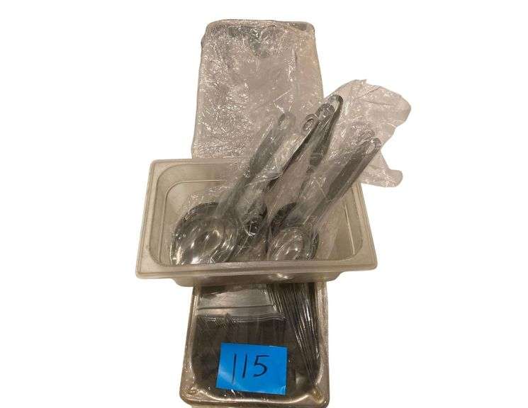 Serving Spoons, Serrated Kitchen Knives, Plastic Ladles