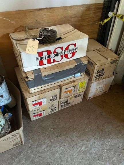 Lot Of Coil Nails