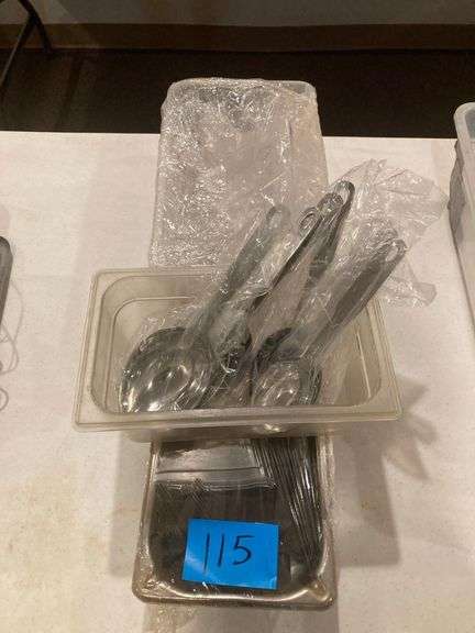 Serving Spoons, Serrated Kitchen Knives, Plastic Ladles