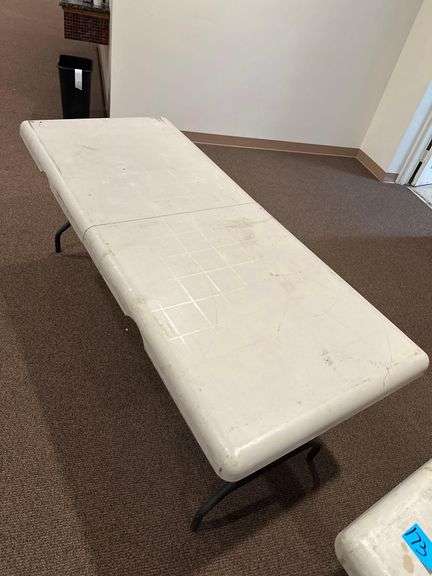 Two 6ft Folding Tables