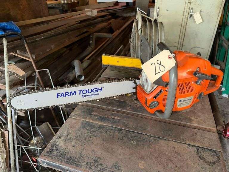 Husqvarna 455 Rancher Gas Powered Chainsaw - Serial No. 073701254