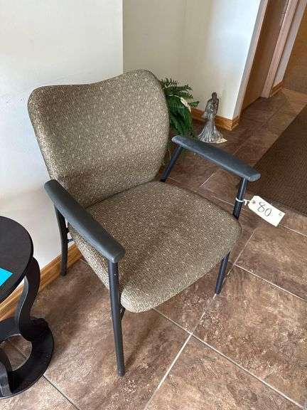 2 Upholstered Office Chairs