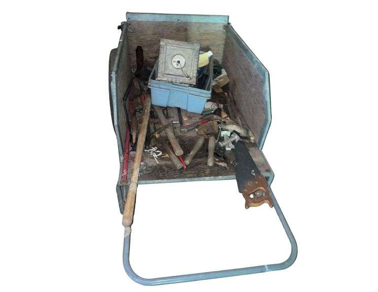Wagon with Hand Tools, Other Miscellaneous Items