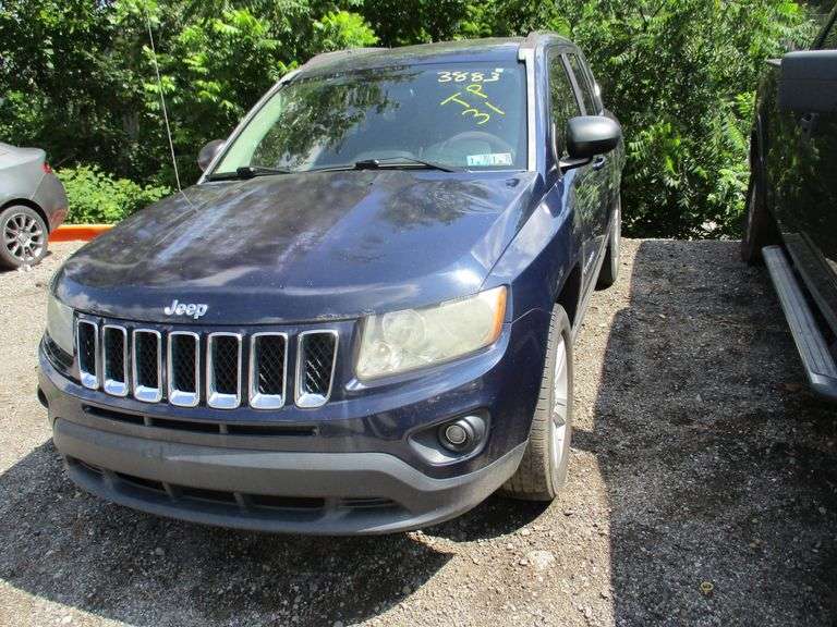 BLUE, 2013, JEEP COMPASS, 1C4NJDBB1DD113883,  ,