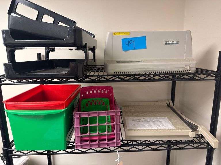 Binder T-30 Thermal Binder, Paper Cutter & Misc. Office Supplies