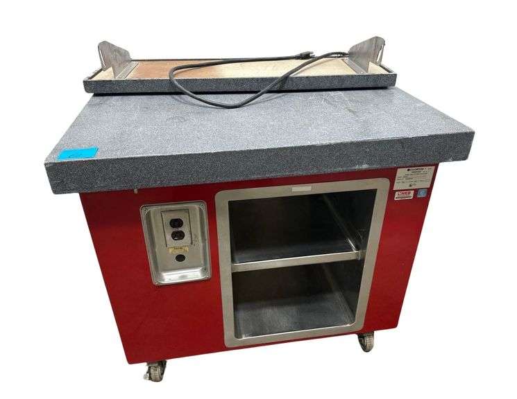 Colorpoint Portable Cold Food Work Counter - Model K36-ST - Serial No. F01D02634C - 1PH - 38in x 31in x 34in