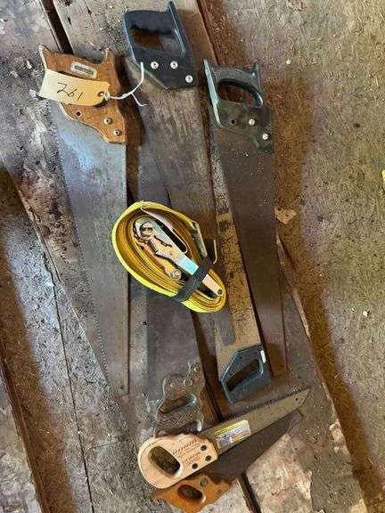 Lot of Hand Saws