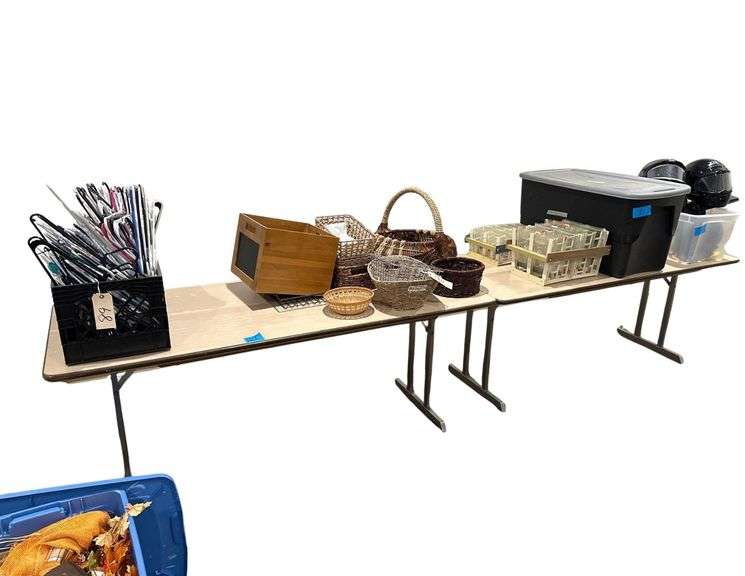 Two 6ft Foldable Tables