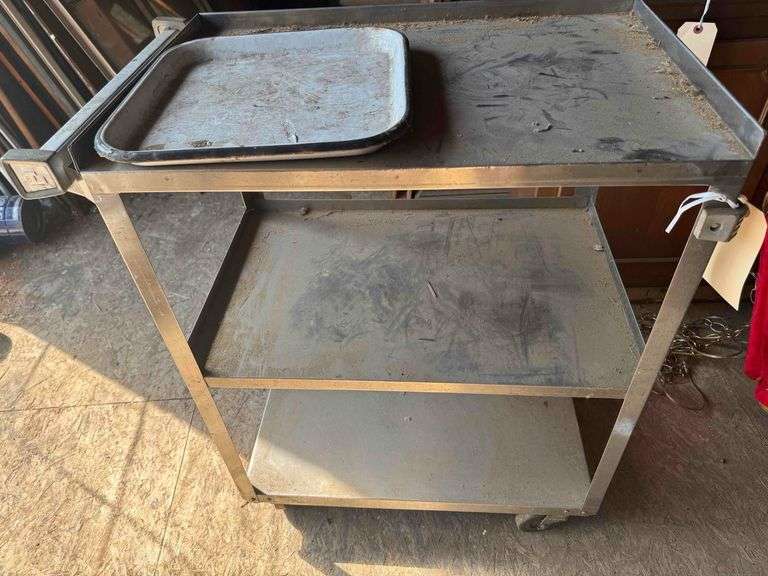 3 Tier Stainless Cart