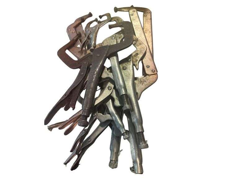 Assorted Size Welders Clamps image