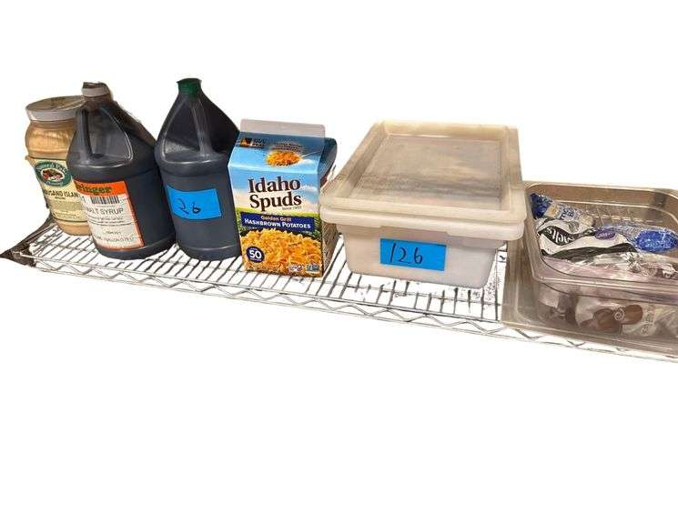 Dressing, Syrup, Hashbrowns, etc.