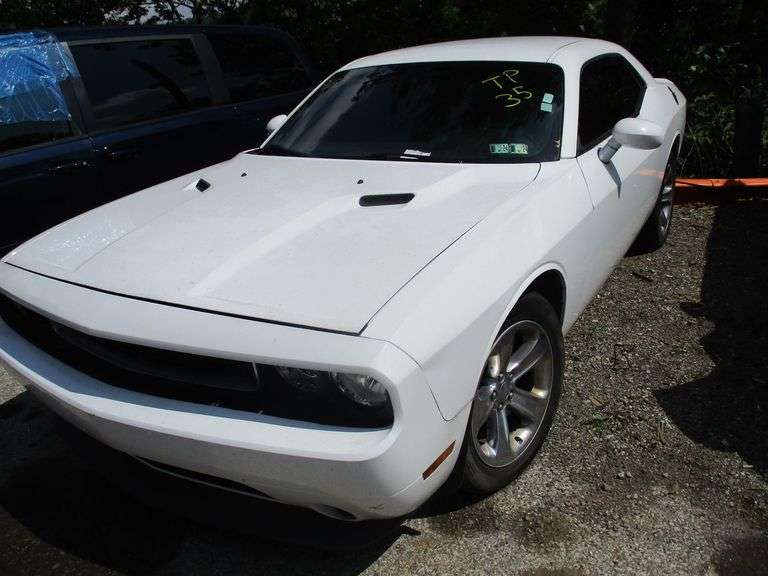 WHITE, 2014, DODGE CHALLENGER, 2C3CDYAG9EH299653,  ,