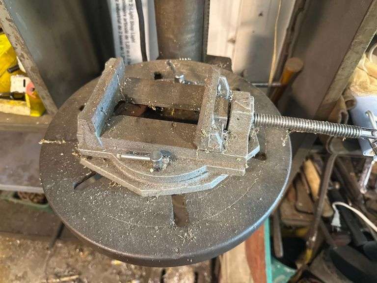 Duracraft 5/8in Industrial Drill Press - Model FM-1214 - Serial No. 08420 - 65in Tall