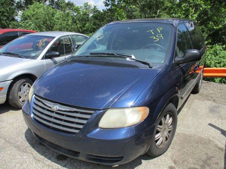 BLUE, 2006, CHRYSLER TOWN & COUNTRY, 1A4GP45R26B610482,  ,