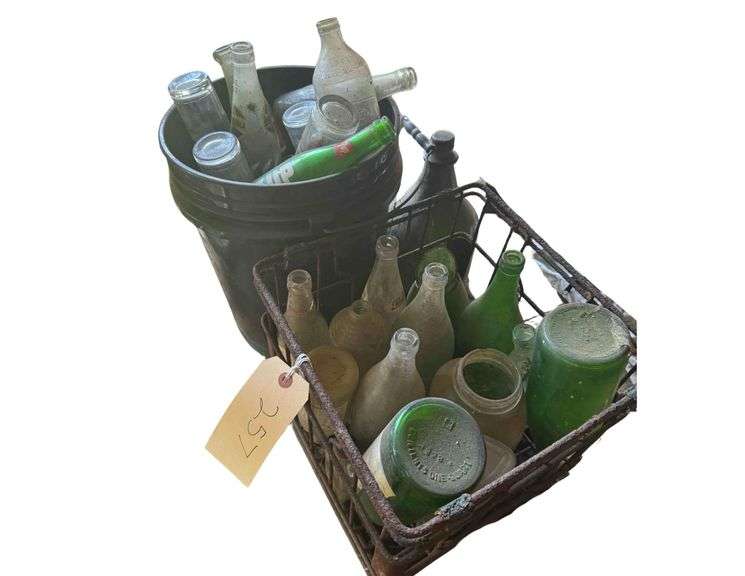 Vintage Glass Bottles image