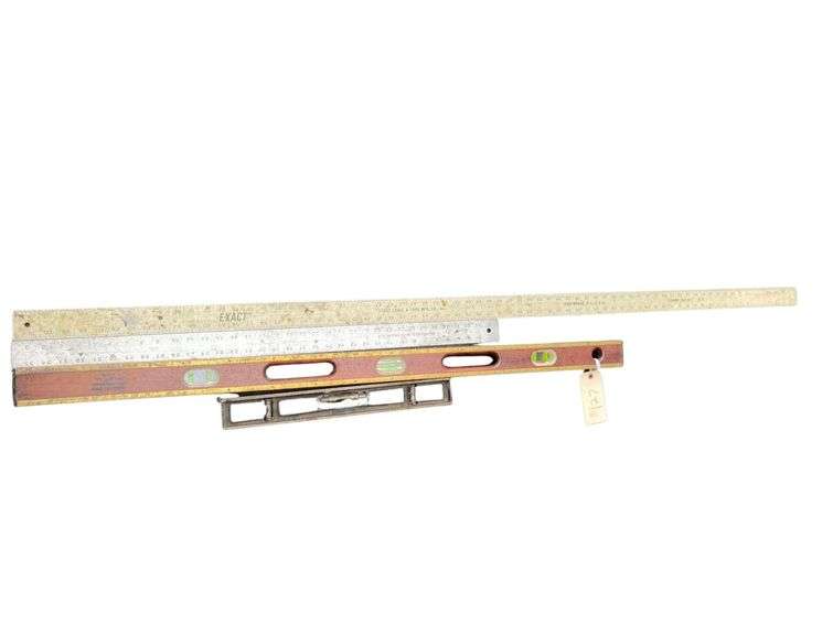 Rulers 7ft and 3ft and Levels image