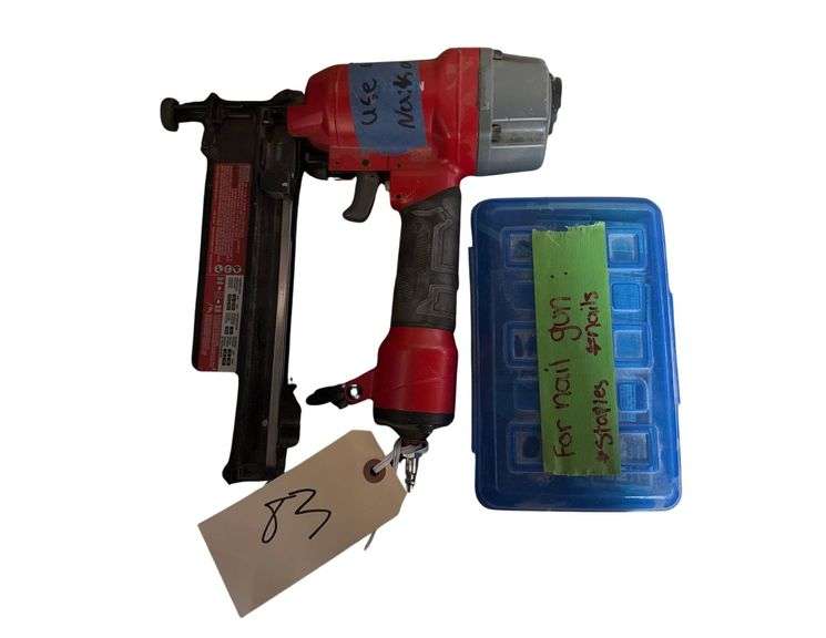 Craftsman Nail Gun with Nails and Staples