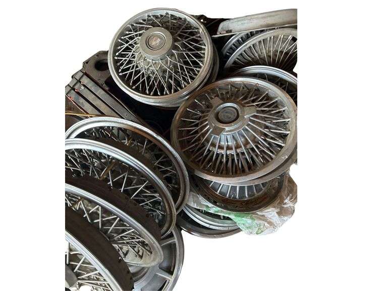 Lot of Assorted Hub Caps image