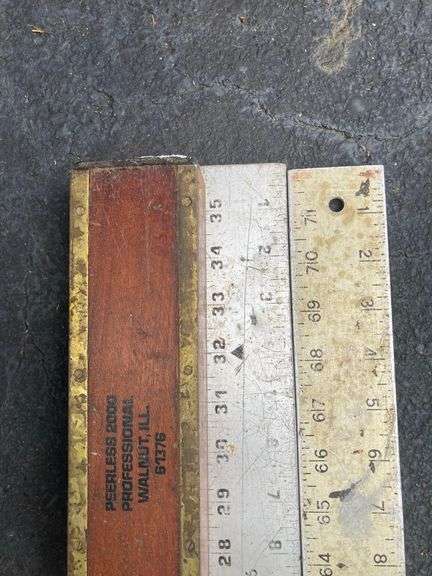 Rulers 7ft and 3ft and Levels