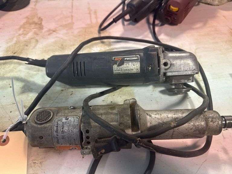Black and Decker and Skil Grinders