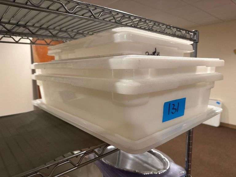 Plastic Tubs with Lids