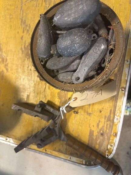 Vintage Sinker and Sinker Molds