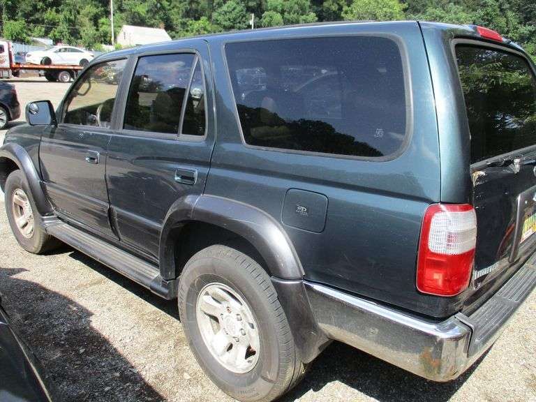 GREEN, 1996, TOYOTA 4RUNNER, JT3HN87R0T0046119,  ,