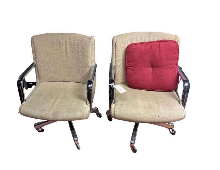 2 - Upholstered Office Chairs