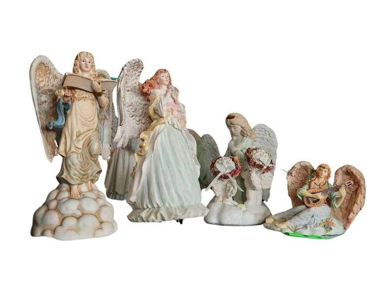 2 - Angel Music Boxes- Dreamcicle Figurine - Angel Figurine