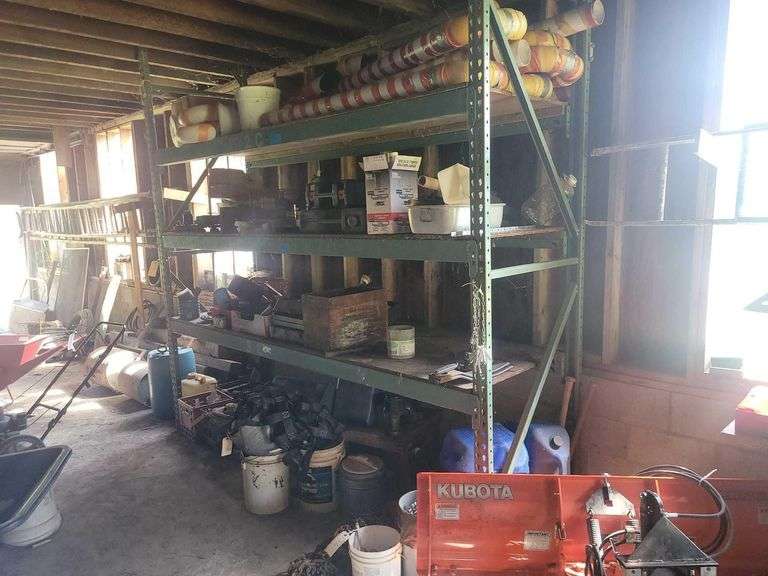 Storage Shelf Only Contents Not Included Approx 10ft H x 8ft W Must Remove After 4 On Removal Day