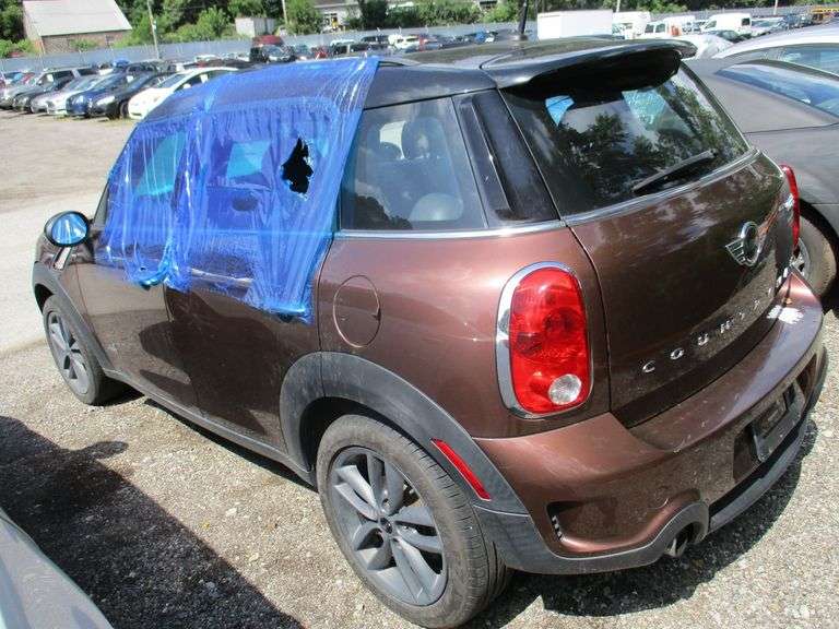 BROWN, 2014, MINI COOPER COUNTRYMAN, WMWZC5C51EWM17664,  ,