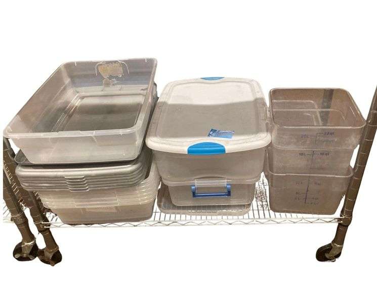 Plastic Storage Bins