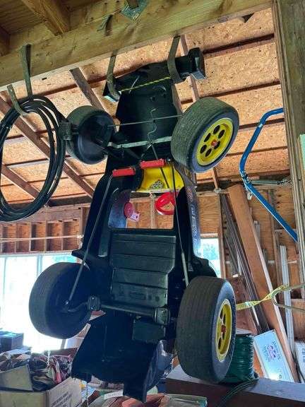 2 Spring Type Rocking Horses and Toy Car