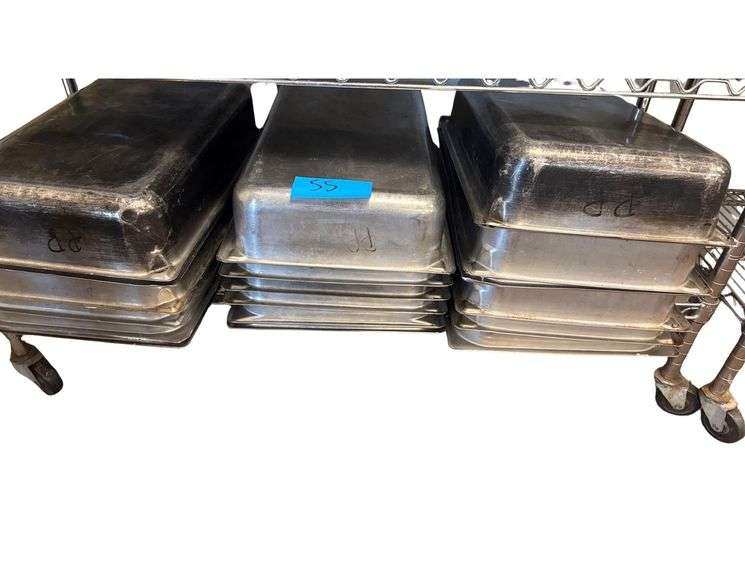 18 6” Deep Full Size Hotel Pans