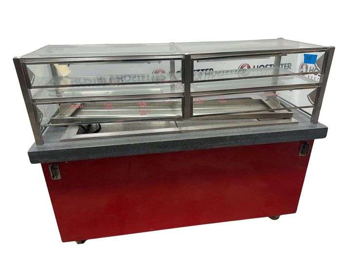 Colorpoint Portable Cold Food Server - Model K66-CFI - Serial No. F01D02636C - 68in x 31in