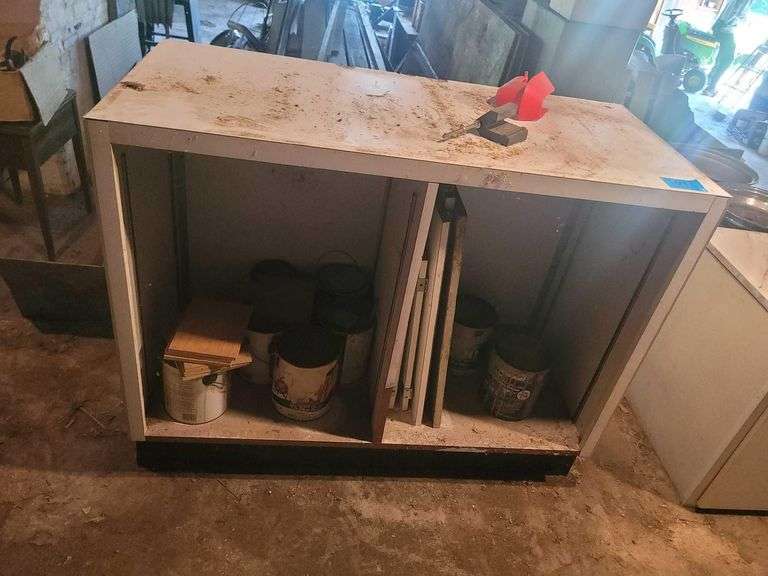 30x24x48in Cabinet Contents Included