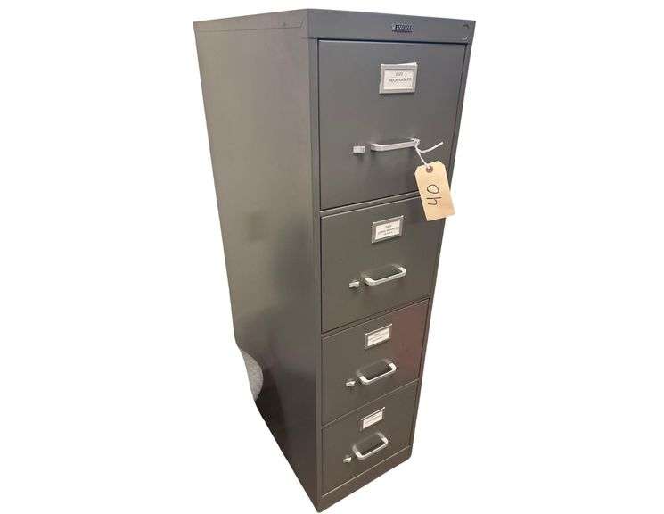 4 Drawer Vertical File Drawer