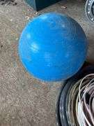 Wires and Exercise Ball