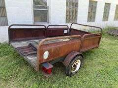 Small Equipment Trailer - Approx. 8ft x 5ft - *No Title Bill of Sale Only*