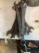 Various Sized Fixed Wrenches
